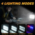 thumbnail image 3 of DANCINGBOAR Luz de trabajo solar recargable de 120 W, 10000 lm, IP66, 3 of 8