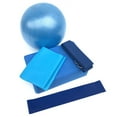 thumbnail image 1 of 5pcs Yoga Equipment Set Include Yoga Ball Yoga Blocks Stretching Strap Resistance Loop Band Exercise Band, 1 of 7