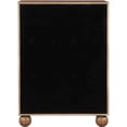 thumbnail image 6 of Meridian Furniture Kent Walnut Solid Ash Wood Chest, 6 of 10