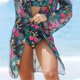 thumbnail image 5 of Trajes de baño para mujer, Trajes de baño para mujer, Traje de baño de tres piezas con tirantes de bikini estampados para mujer, Traje de baño de nailon para mujer, 5 of 9