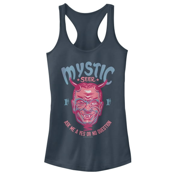 Junior's The Twilight Zone Mystic Seer Episode  Racerback Tank Top Indigo X Small