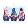 thumbnail image 1 of Fotbe Cute Gnomes in USA1 Alfombrilla de Secado para Cocina con Estampado, 18x24 Pulgadas, 1 of 7