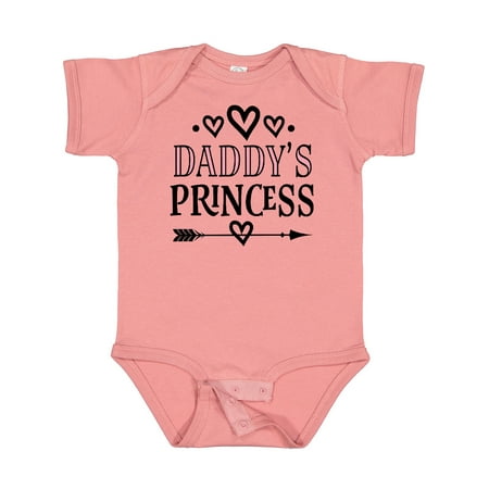 

Inktastic Daddys Princess Baby Clothes Gift Baby Girl Bodysuit