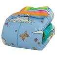 thumbnail image 2 of Kidz Mix Unicorn Arc-en-Ciel Ensemble de Literie 8 Pcs, Double, Multicolore, 2 of 5