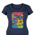 thumbnail image 3 of Marvel Guardians of the Galaxy - Guardians Blacklight - Maternity Scoop Neck Graphic T-Shirt, 3 of 5