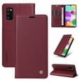 thumbnail image 4 of TECH CIRCLE For Samsung Galaxy A13 5G Shockproof Case,360 Protection Luxury Solid Color PU Leather Magnetic Closure Flip Wallet Credit Card Kickstand Soft TPU Cover.For Samsung Galaxy A13 5G,Winered, 4 of 10