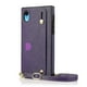 thumbnail image 1 of Funda para iPhone XR con cordón de piel sintética, 1 of 5