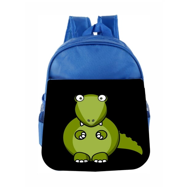 Accessory Avenue Toddler Bookbag Dinosaur Green Vector Kids Backpack