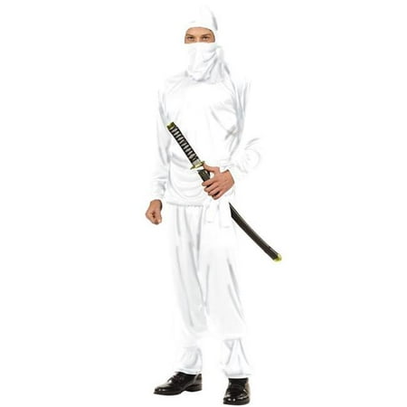 RG Costumes 77041 White Ninja Teen Costume