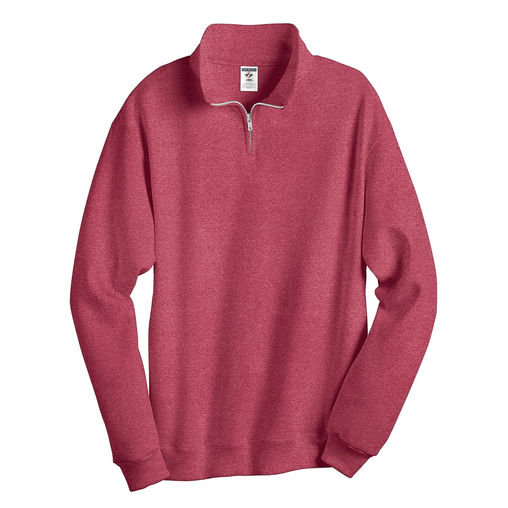 JERZEES Jerzees Men's Nublend QuarterZip Cadet Collar Sweatshirt
