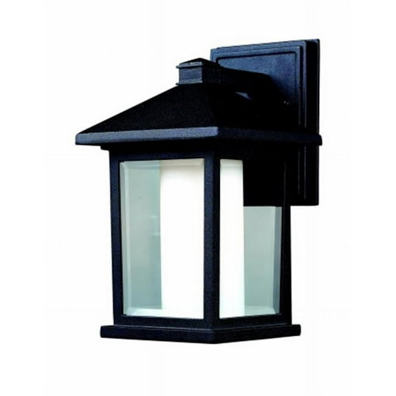 Z-Lite Mesa Outdoor 1-Light Wall Sconce, Black