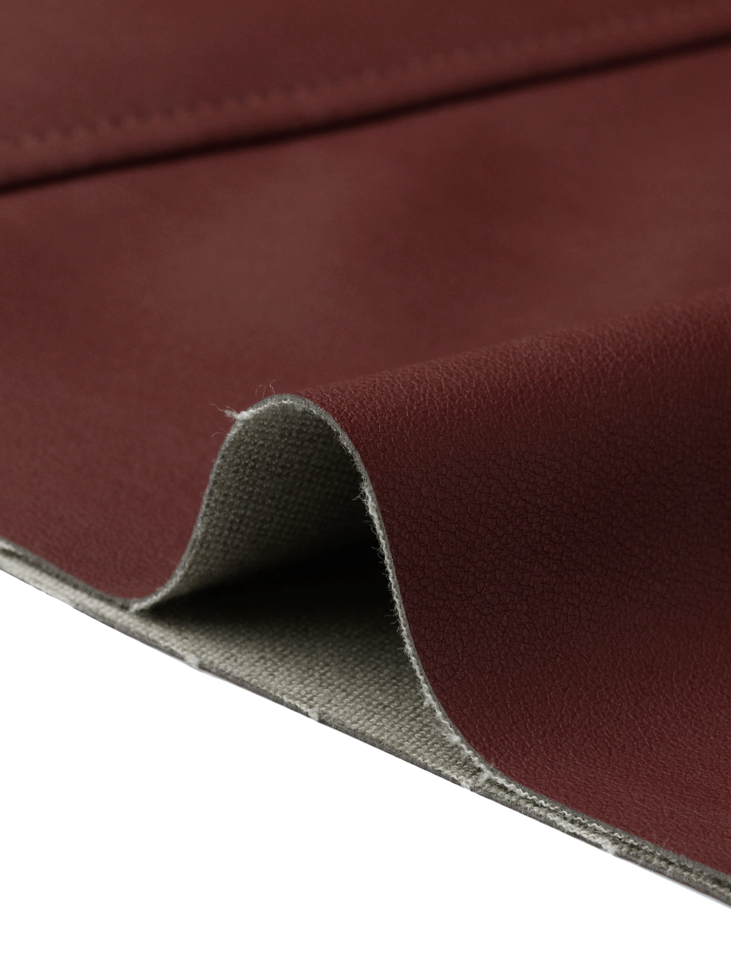 DARING DIVA Women's Vintage A Line Faux PU Leather Midi Skirts X-Small Burgundy