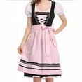 thumbnail image 2 of Roncen Oktoberfest Dirndl Dress - Floral Embroidery & Adjustable Lace-Up for Festival Wear, 2 of 5