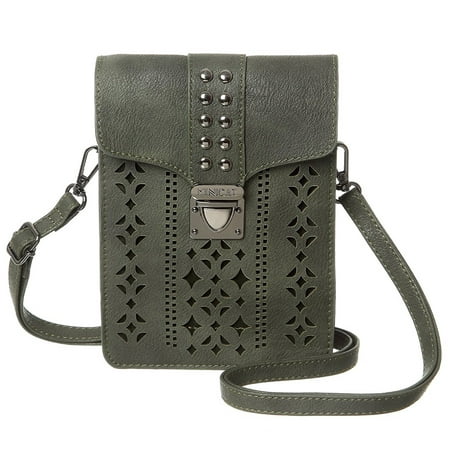 MJEWELRYGIFT - Women Hollow Texture Small Crossbody Bags Cell Phone ...