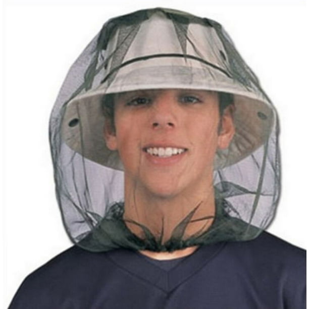 Mosquito Bee Insect Mesh Net Midge Insect Camping Bug Hat Protector Head Face