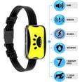 thumbnail image 2 of Collar de entrenamiento para perros, collar de nailon recargable, antiladridos, con vibración, dispositivo antiladridos automático con sonido para perros pequeños, medianos y grandes, 2 unidades, 2 of 5