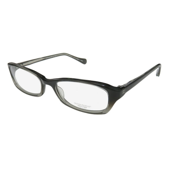 NEW OLIVER PEOPLES MARCELA WOMENS/LADIES DESIGNER FULL-RIM GRAY / BROWN SIMPLE & ELEGANT HIP FRAME DEMO LENSES 51-17-135 EYEGLASSES/SPECTACLES