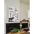 thumbnail image 4 of Marmont Hill "Vancouver Motif" By Molly Rosner Painting Art Print On White Wood, 16.0" x 1.5", 4 of 5
