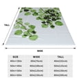 thumbnail image 3 of Sikiie Watercolor Green Leaves Ultra-Soft Micro flannel Blanket Luxury All Seasons Warm Blanket for Bedding Sofa and Travel (4 sizes)-40"x30", 3 of 7