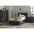 thumbnail image 2 of South Shore Fynn Twin Mates Bed with 3 Drawers, Gray Oak, 2 of 12