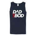 thumbnail image 2 of Wild Bobby, Funny Dad Bod Logo, Pop Culture, Men Graphic Tank Top, Navy, Medium, 2 of 4
