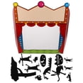 thumbnail image 3 of 1 Ensemble de Marionnettes d'Ombre Bricolage Kit d'Artisanat Créatif pour Enfants Équipement d'Expérience Scientifique Spectacle de Marionnettes Théâtre Toile de Fond de Carnaval Jouets de Narration, 3 of 5