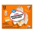 thumbnail image 2 of Great Value Classic Butter Flavored Microwave Popcorn, 2.4 oz, 12 Count, 2 of 9