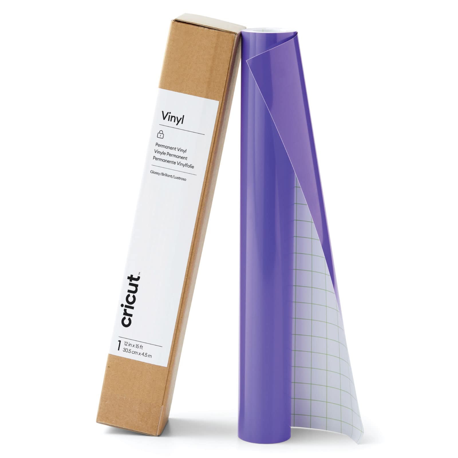 Rollo de vinilo Cricut Premium Permanent de 30,48 cm x 4,57 m, color ...