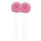 thumbnail image 4 of 2 cordones para patines con cascabeles, 25 cm, ligeros, para patinar. Rosa oscuro, 4 of 9