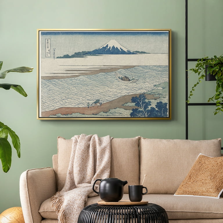 40！キャンバスアート Vintage Landscape-CXXX By Wexford Home Framed in Gold Wood Gallery
