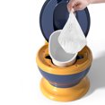 thumbnail image 3 of LEORX Children Training Potty Realistic Design Plastic Assorted Color 1Set, 3 of 8