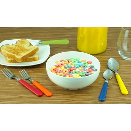 - Mainstays Multi Colored Flatware Set, 48 Piece