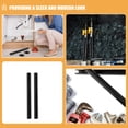 thumbnail image 3 of Hytrove 4Ud Cubiertas Decorativas Negras Para De Radiador En PVC Fáciles De Instalar Para Uso En Interiores, 3 of 8