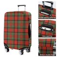 thumbnail image 5 of Red Green Checkerboard Checkered Pattern Luggage Cover Fashion Suitcase Cover Baggage Covers Fit 25-28 Inch Luggage (Go Travel), 5 of 5