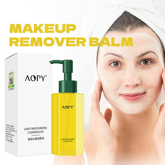 SDJMa Gentle Deep Korean Cleansing Oil for Face - Makeup Remover with Plant - Hypoallergenic Facial Oil Cleanser - for All Skin Types, 150ml