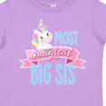 thumbnail image 4 of Inktastic Most Magical Big Sis- cute unicorn Girls Toddler T-Shirt, 4 of 5