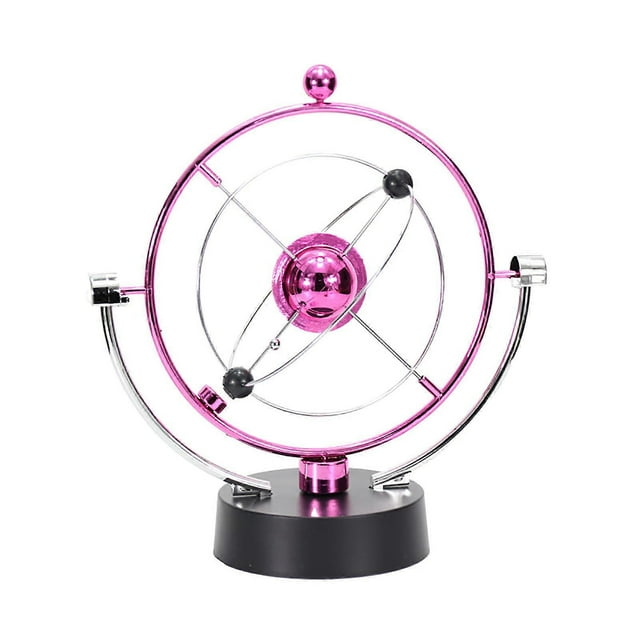 Perpetual Motion Swing Ball Electronic Space System Swing Energy Orbit Desktop Ornament