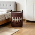 thumbnail image 4 of EQWLJWE Bacs de Rangement, Organisateur de Sacs de Rangement, Panier de Rangement Rond avec Imprimé Sphérique et Panier à Linge Cylindrique pour Usage Domestique, 4 of 6