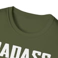 thumbnail image 3 of Badass Dad, Gildan Unisex Softstyle T-Shirt, Bonus Dad Graphic Shirt, S-3XL, 3 of 3
