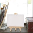 thumbnail image 1 of unbranded 1 Set Desktop Easel for Painting Wooden Mini Artist Easel with Simple Design for Kids Classrooms, 1 of 5
