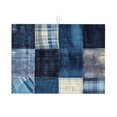 thumbnail image 1 of Balery Indigo Patchwork Quilt Alfombrilla de Secado para Cocina, 18x24 Pulgadas, Súper Absorbente para Platos y Encimeras, 1 of 7