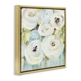 thumbnail image 4 of Stupell Industries White Swirling Roses Botanical & Floral Painting Gold Floater Framed Art Print Wall Art, 18 x 18, 4 of 10
