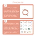 thumbnail image 4 of Inteprter Cadena para teléfono móvil para hombres y mujeres, resistente al agua, Color sólido, Universal, Flexible, anillo antipérdida, cordón de Teléfono y Comunicación Fruta Rosa, 4 of 6