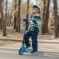thumbnail image 3 of Gotrax GKSMlNl Electric Scooter for Kids Ages 6-12 with 6"Solid Tires, Thumb Control Easy to Ride,Blue, 3 of 10