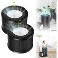 thumbnail image 1 of 2 Pack TT-AP001 True HEPA Filter Replacement Compatible with TaoTronics TT-AP001 and VAVA VA-EE014 Air Purifier, 3-in-1 H13 True HEPA Filters & Activated Carbon Filter, 1 of 6