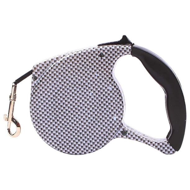 Correa reflectante resistente para perros medianos y grandes, con cómoda asa acolchada y fuerte clip metálico