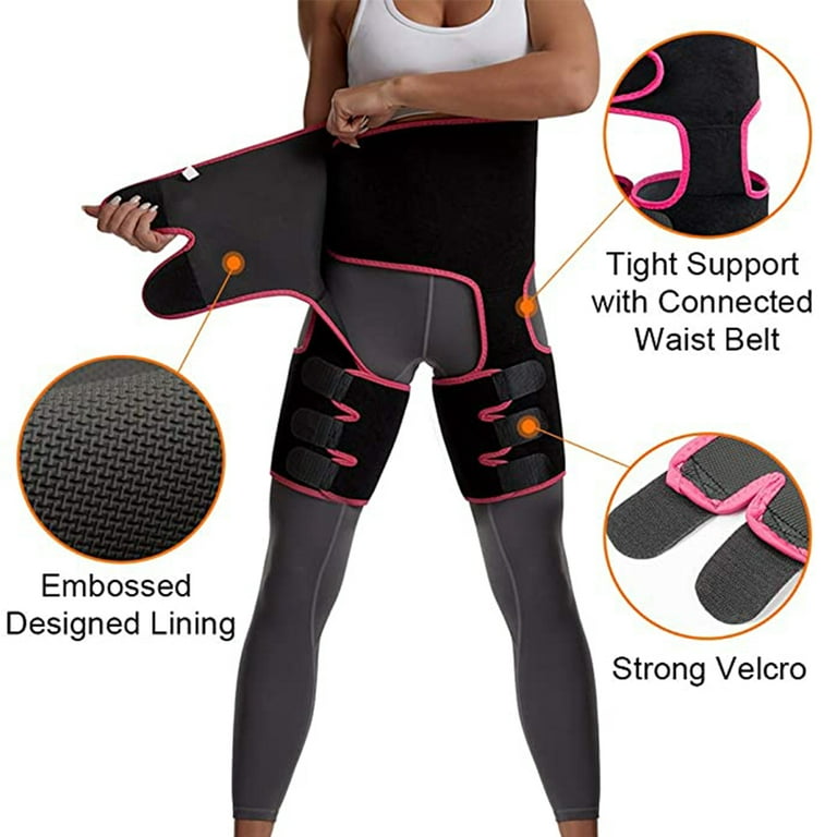 Waist Trainer for Women for Weight Loss 3 in 1 Waist Thigh Trimmer and Butt  Lifter Adjustable Hip Enhancer Waist Trimmer Waist Belt Body Shaper for  Women Workout 