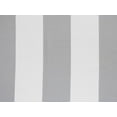 thumbnail image 4 of Sun Zero Valencia Cabana Stripe Indoor/Outdoor UV Protectant Room Darkening Grommet Curtain Panel, 54"x84", Gray, 4 of 6