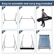 Ksports Tennis Rebounder Net Large Blue – Tennis Training System – Racket Sports