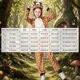 thumbnail image 7 of Dakiuu Kids Reindeer Christmas Costume Hooded Long Sleeve Jumpsuit With Antlers And Tail, 7 of 7